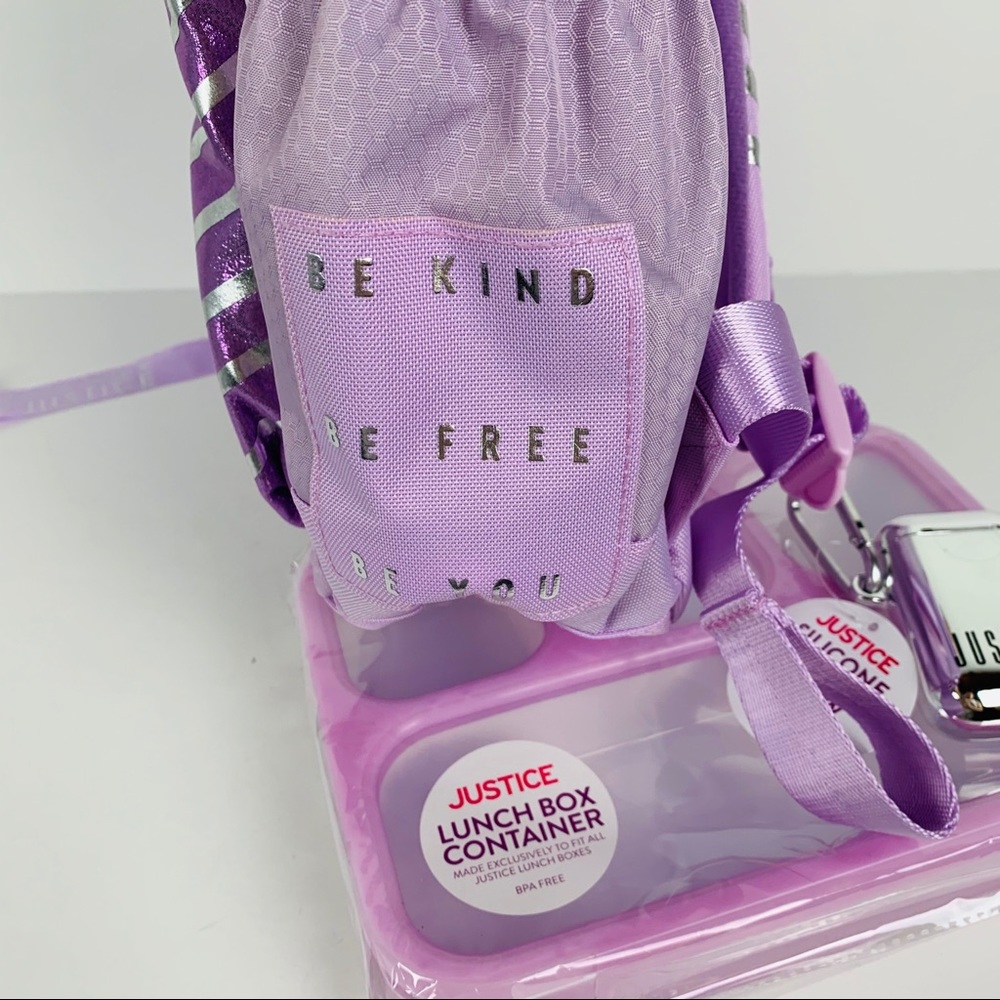 Justice Collection X backpack school bundle - Picture 8 of 9